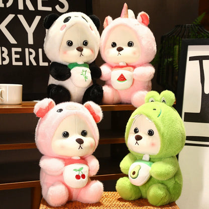 Berry Cute Bear Squad – Soft Plush Toys with Sweet Style