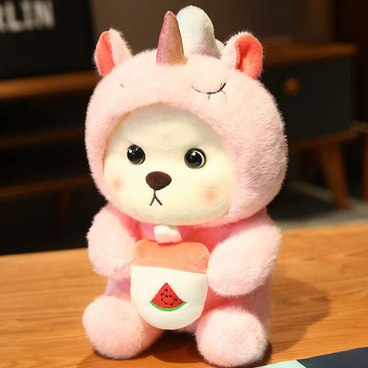 Berry Cute Bear Squad – Soft Plush Toys with Sweet Style