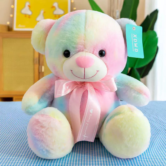 Rainbow Hugs Teddy Bear