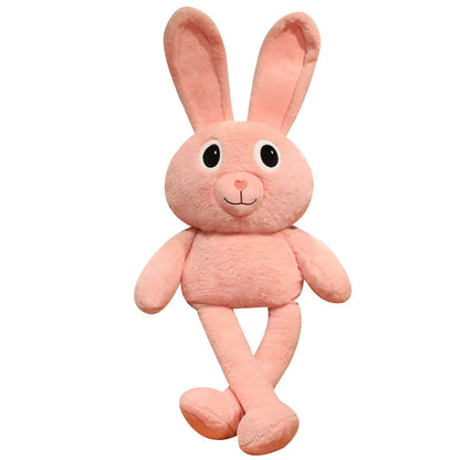 Stretchy Legs Bunny Plush – Pull Ears for Silly Fun