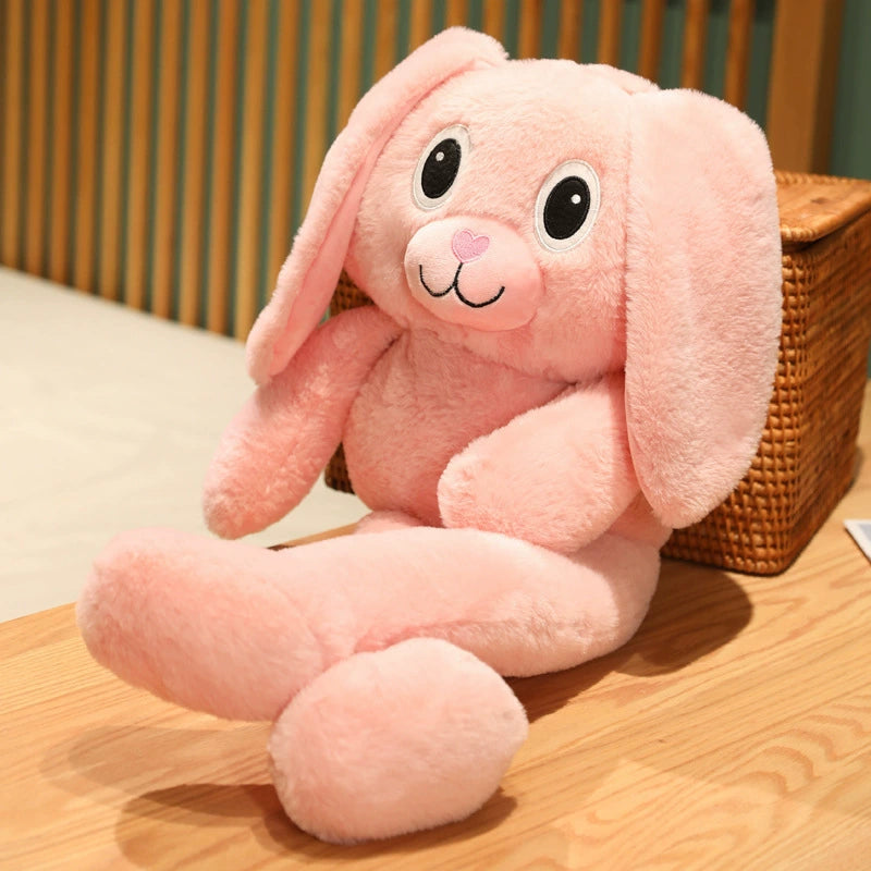 Stretchy Legs Bunny Plush – Pull Ears for Silly Fun