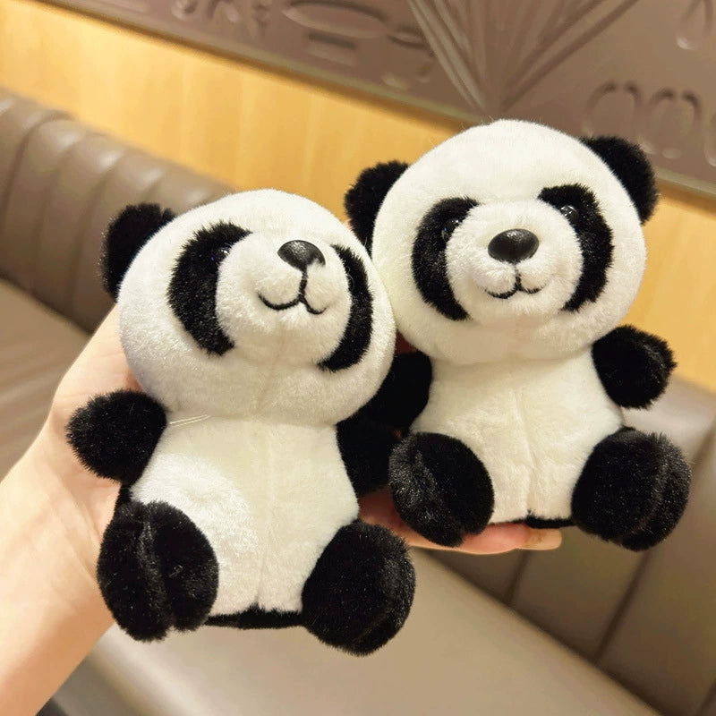 Bamboo Hug Panda Keychain