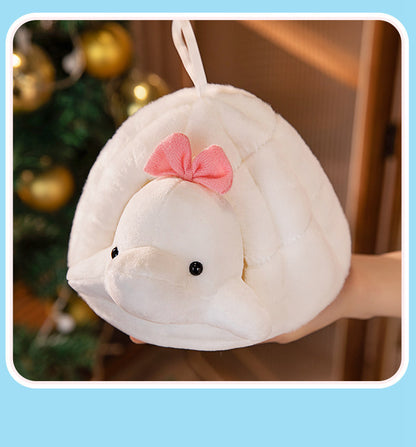 Amigos de invierno Peek-a-Boo: Peluches blancos con encanto festivo 🎀🎄