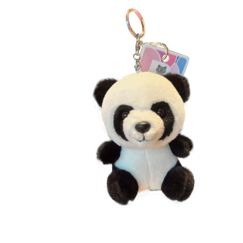 Bamboo Hug Panda Keychain