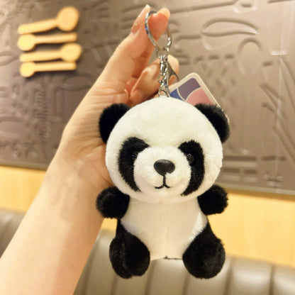 Bamboo Hug Panda Keychain